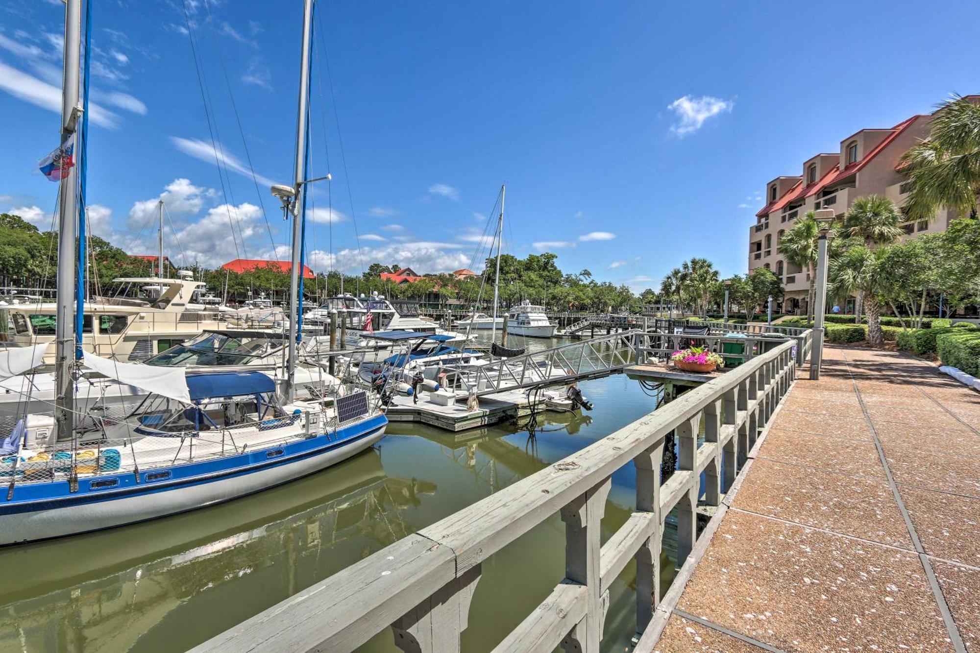 2 Mi To Beach Dog-Friendly Hilton Head Condo! Hilton Head Island Exterior foto