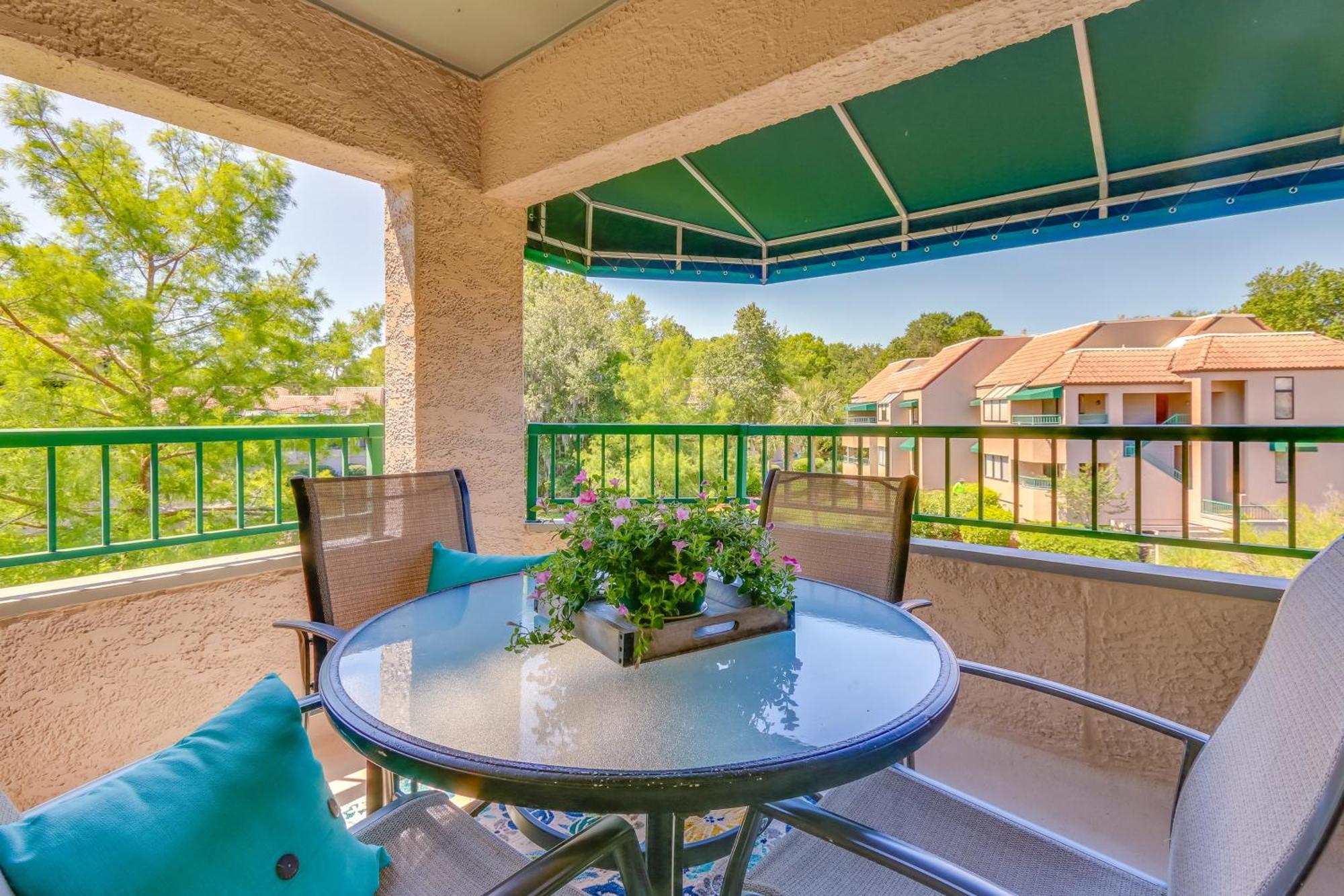 2 Mi To Beach Dog-Friendly Hilton Head Condo! Hilton Head Island Habitación foto